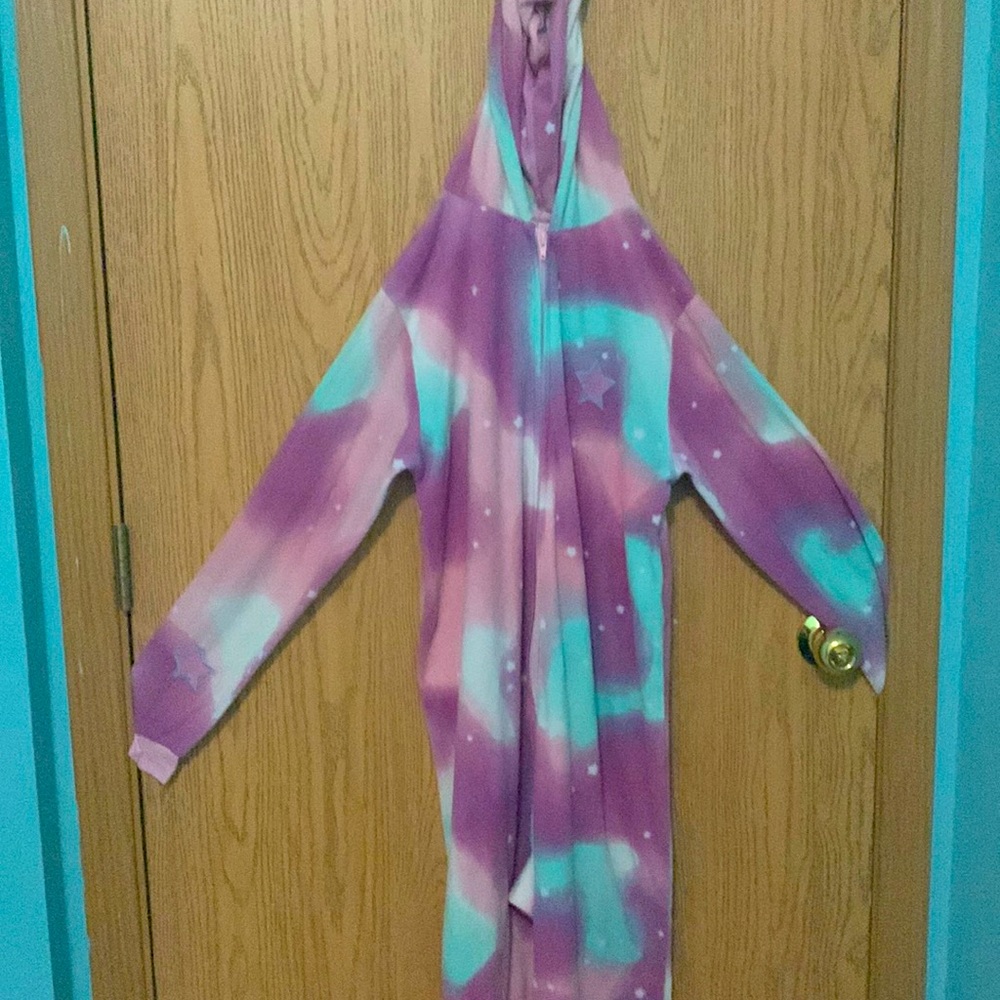 Unicorn onesie girls size XL